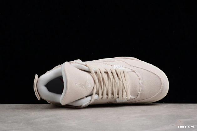 Cheap BK blank canvas dq4909-100 jordan (w) retro 4 1129